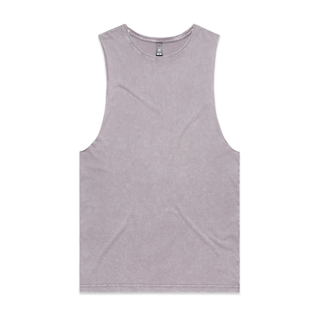 Men's Stone Wash Barnard Tank | Arena Custom Blanks - Arena Prints - Front -  Orchid - Stone