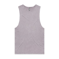 Men's Stone Wash Barnard Tank | Arena Custom Blanks - Arena Prints - Front -  Orchid - Stone