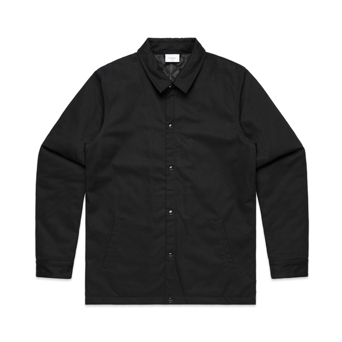 Men's Work Jacket | Arena Custom Blanks - Arena Prints - Front - Black