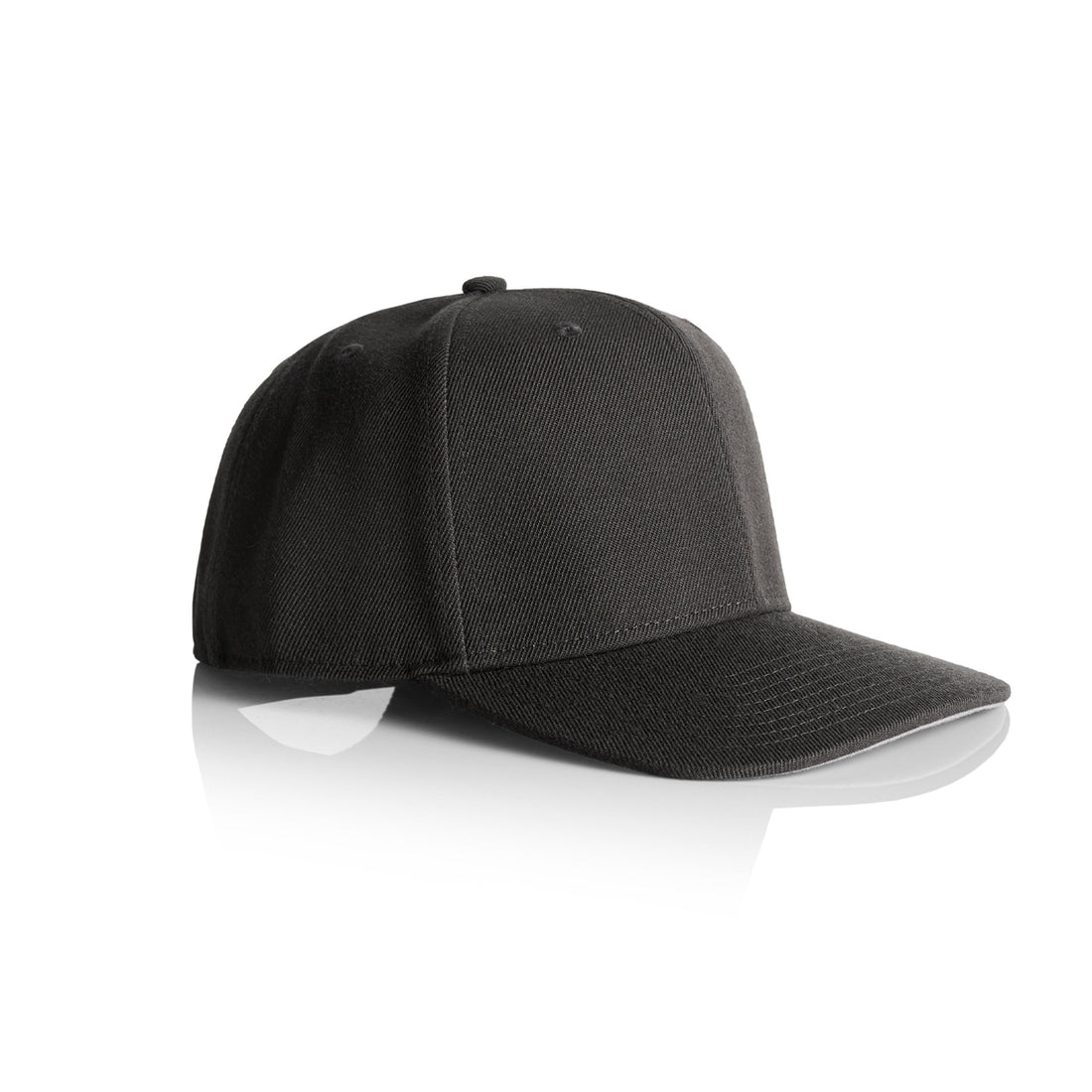 Stock Cap | Arena Custom Blanks - Arena Prints - Angle - Coal - Grey
