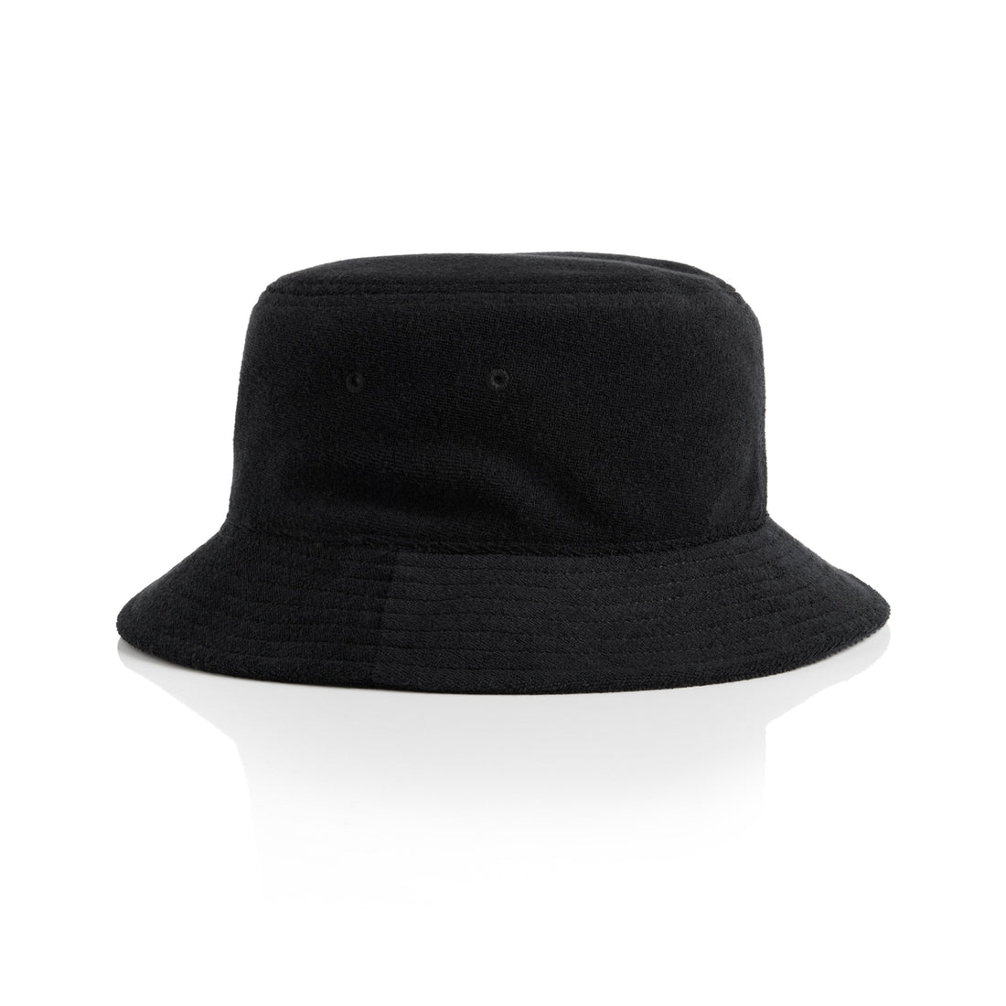 Terry Bucket Hat | Arena Custom Blanks - Arena Prints - Front - Black