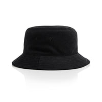 Terry Bucket Hat | Arena Custom Blanks - Arena Prints - Front - Black