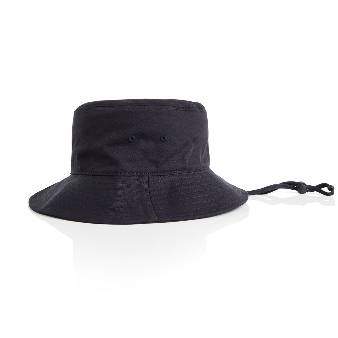 Wide Brim Bucket Hat | Arena Custom Blanks - Arena Prints - Front - Navy - Blue