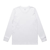 Women’s Classic Long Sleeve Tee | Arena Custom Blanks - Arena Prints - Front - White