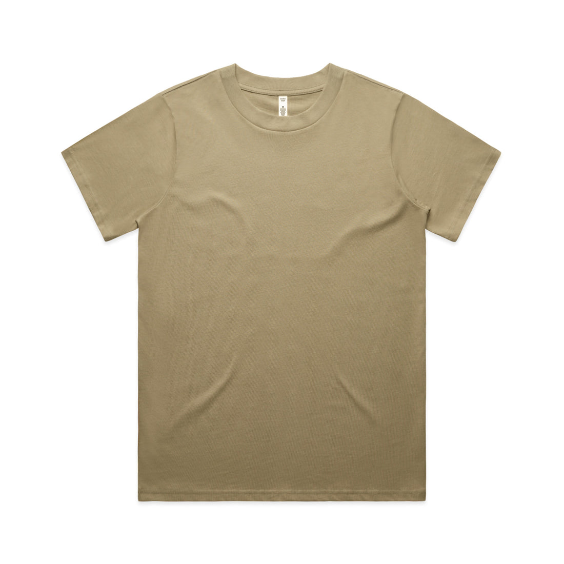 Women’s Classic Tee | Custom Blanks - Arena Prints - Front  - Sand - Brown