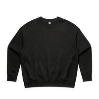 Women's Heavy Crew | Arena Custom Blanks - Arena Prints - Front - Black