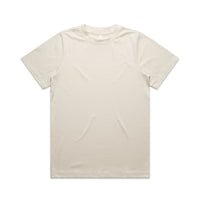 Women's Heavy Tee Shirt | Arena Custom Blanks - Arena Prints - Front - Ecru - Cream