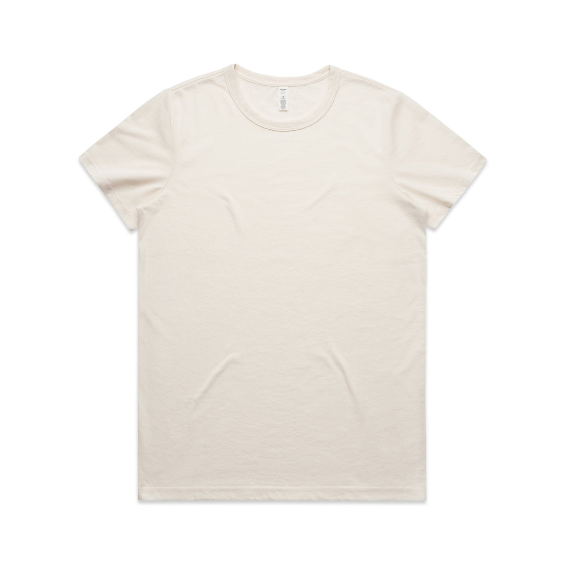Women's Maple Active Blended Tee | Arena Custom Blank - Arena Prints - Front - Ecru - Cream