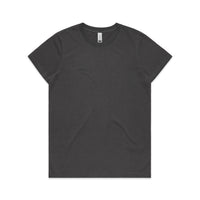 Women's Maple Faded Tee | Arena Custom Blanks - Arena Prints - Front - Faded Back - Black
