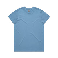 Women's Maple Tee Shirt | Arena Custom Blanks - Arena Prints - Front  - Carolina Blue - Blue