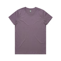 Women's Maple Tee Shirt | Arena Custom Blanks - Arena Prints - Front - Mauve - Purple