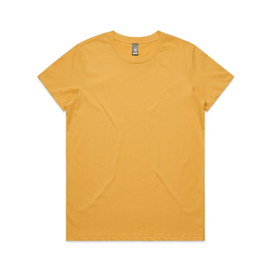 Women's Maple Tee Shirt | Arena Custom Blanks - Arena Prints - Front - Mustard - Yellow