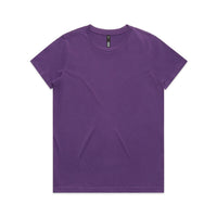 Women's Maple Tee Shirt | Arena Custom Blanks - Arena Prints - Front - Purple