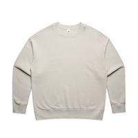 Women's Relax Faded Crew | Arena Custom Blanks - Arena Prints - Front - Faded Bone - Cream