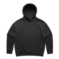 Women's Relax Faded Hood | Arena Custom Blanks - Arena Prints - Front - Faded Black - Black