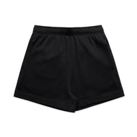 Women's Relax Track Shorts | Arena Custom Blanks - Arena Prints - Front - Black
