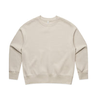 Women's Relaxed Crew | Arena Custom Blanks - Arena Prints - Front - Bone - Cream