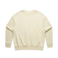 Women's Relaxed Crew | Arena Custom Blanks - Arena Prints - Front - Butter - Yellow