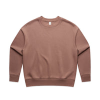 Women's Relaxed Crew | Arena Custom Blanks - Arena Prints - Front - Hazy Pink - Pink