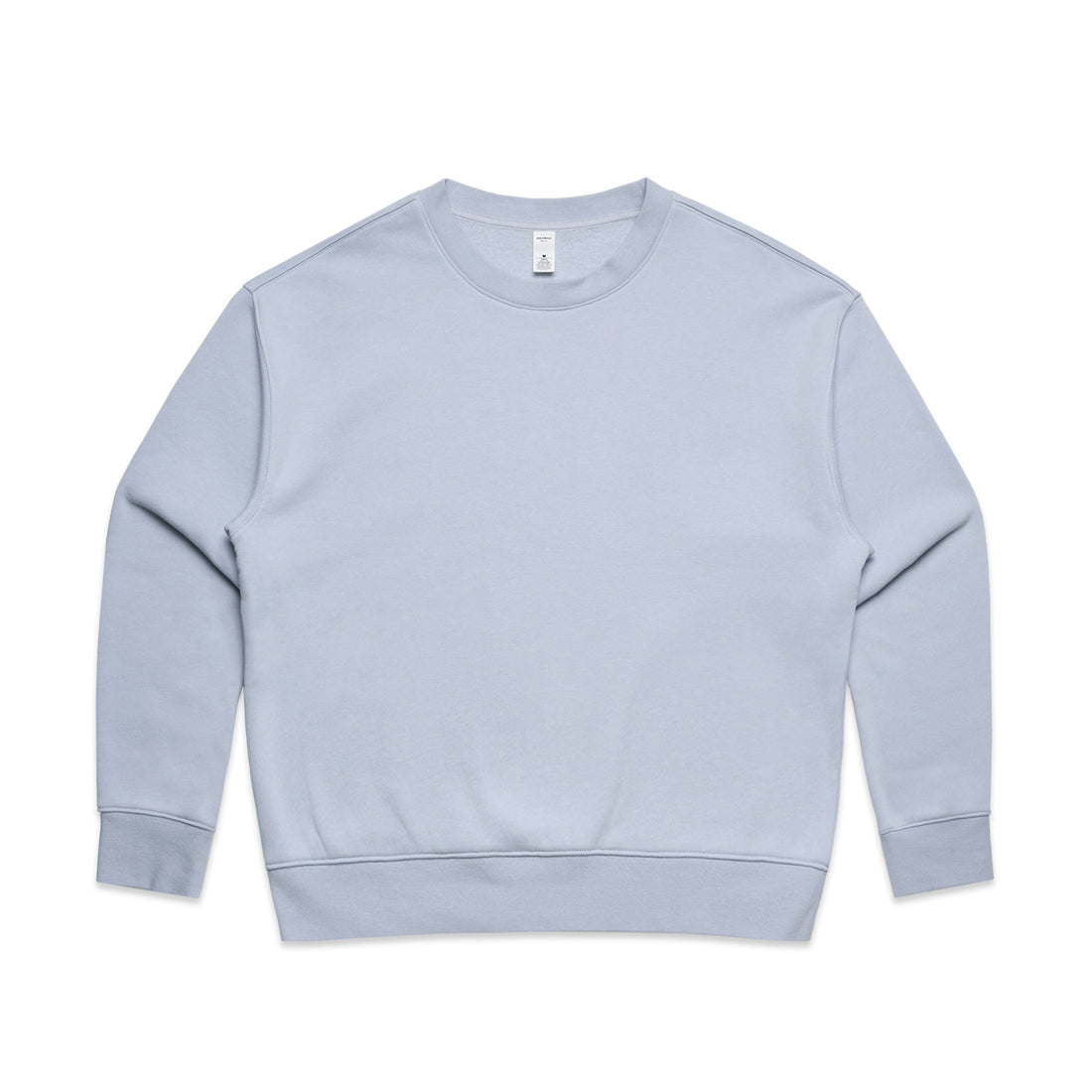 Women's Relaxed Crew | Arena Custom Blanks - Arena Prints - Front - Powder - Blue