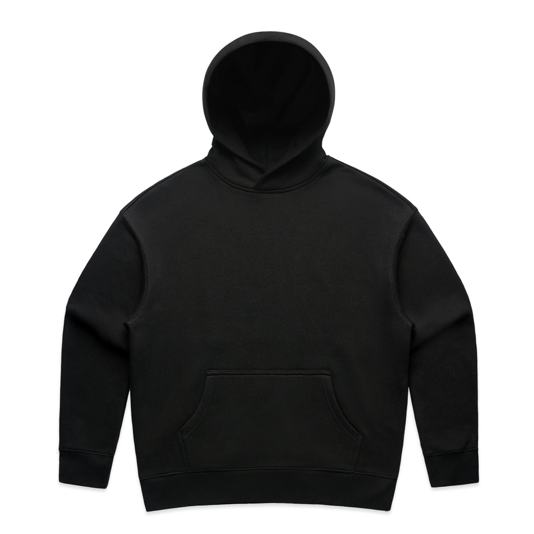 Women's Relaxed Hoodie | Arena Custom Blanks - Arena Prints - Front - Black