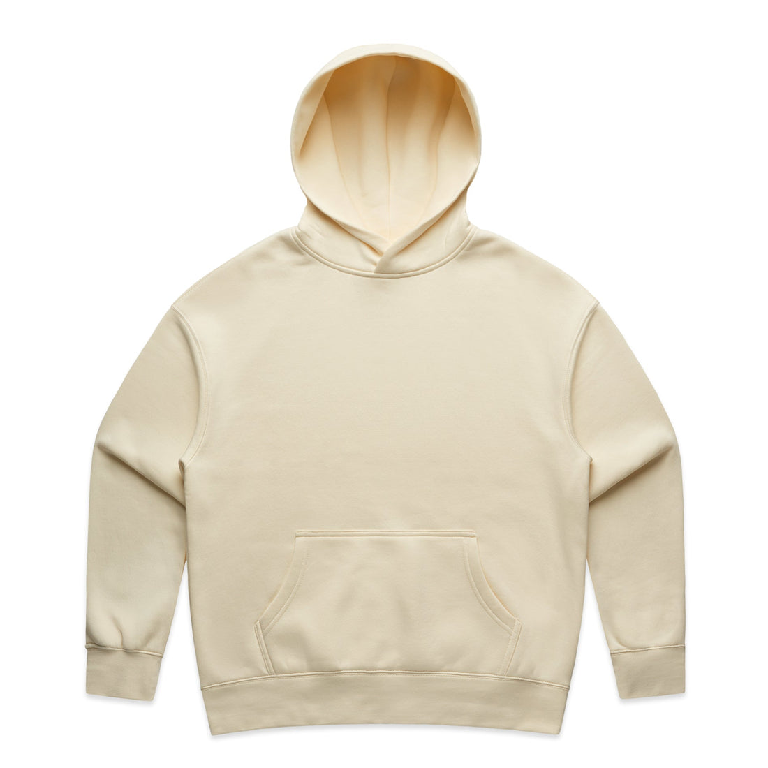 Women's Relaxed Hoodie | Arena Custom Blanks - Arena Prints - Front - Butter - Yellow