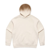 Women's Relaxed Hoodie | Arena Custom Blanks - Arena Prints - Front - Ecru - Cream