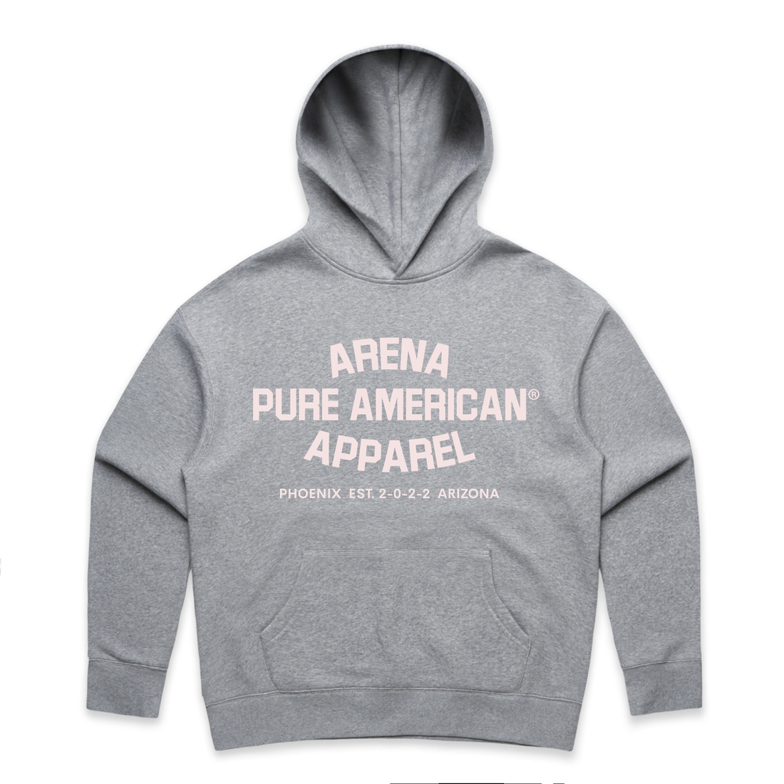 Athletic Heather Wo's Pure American Relax Hood | Arena Apparel