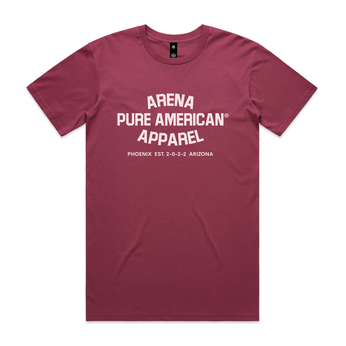 Berry Pure American Staple Tee | Arena Apparel