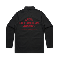 Black Pure American Chore Jacket | Arena Apparel