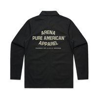 Black Pure American Chore Jacket | Arena Apparel