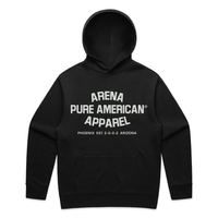 Black Pure American Relax Hood | Arena Apparel