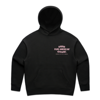 Black Pure American Wo's Relax Hood | Arena Apparel