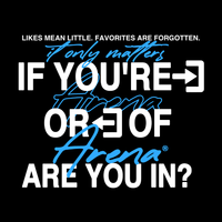 Are You In? Graphic Print Heavy Tee | Arena Apparel