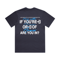 Are You In? Graphic Print Heavy Tee | Arena Apparel