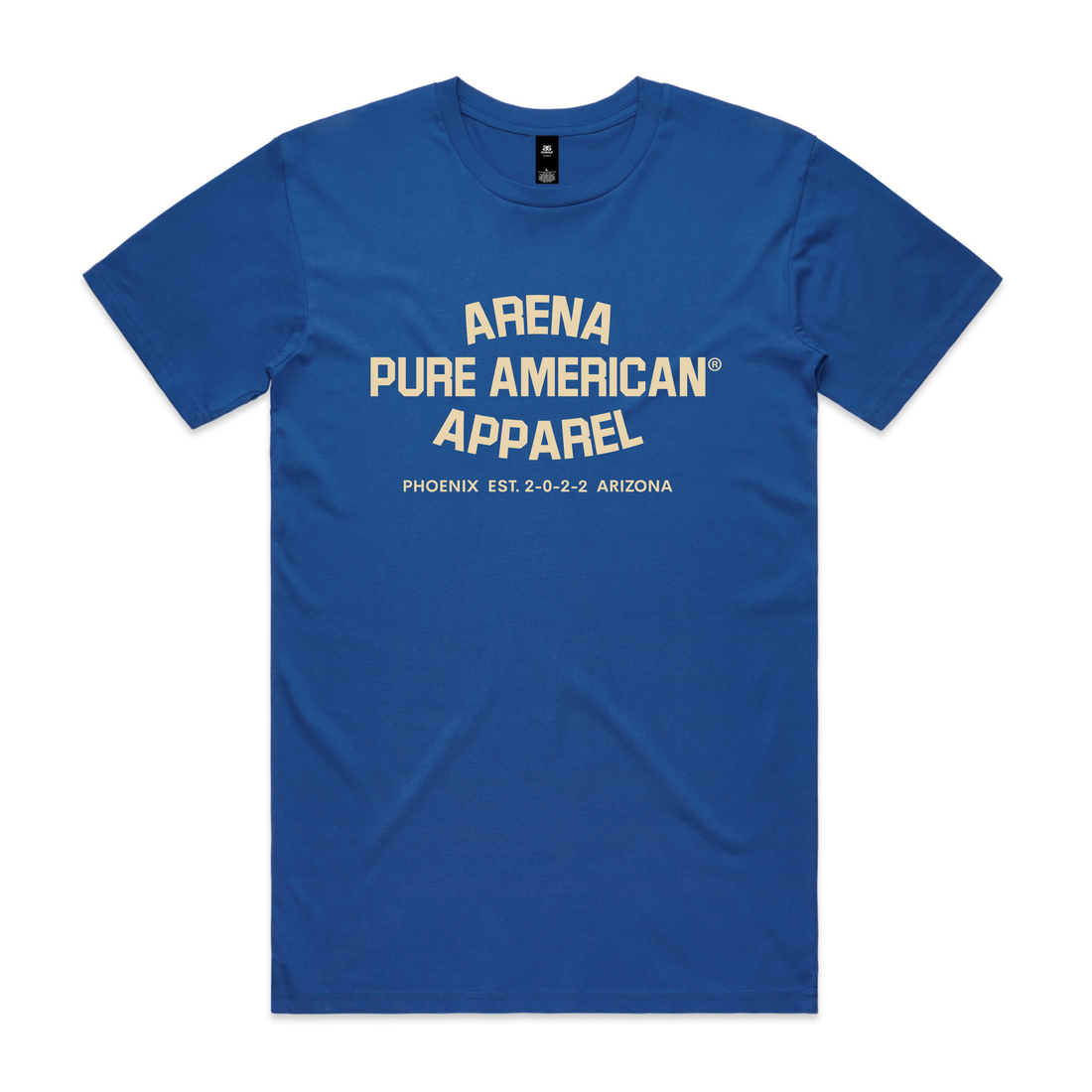 Bright Royal Pure American Staple Tee | Arena Apparel