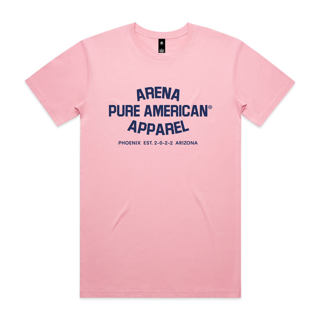 Bubblegum Pure American Staple Tee | Arena Apparel