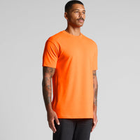 Block Safety Tee | Arena Custom Blanks - Arena Prints - Modeled Shot - Angle