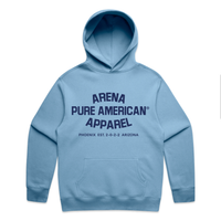 Carolina Blue Pure American Relax Hood | Arena Apparel