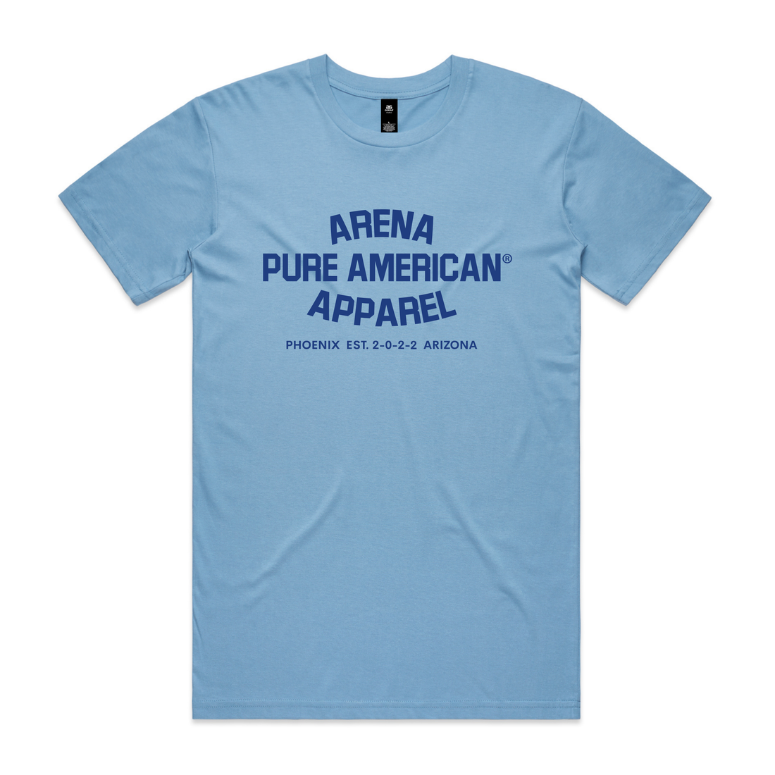 Carolina Blue Pure American Staple Tee | Arena Apparel