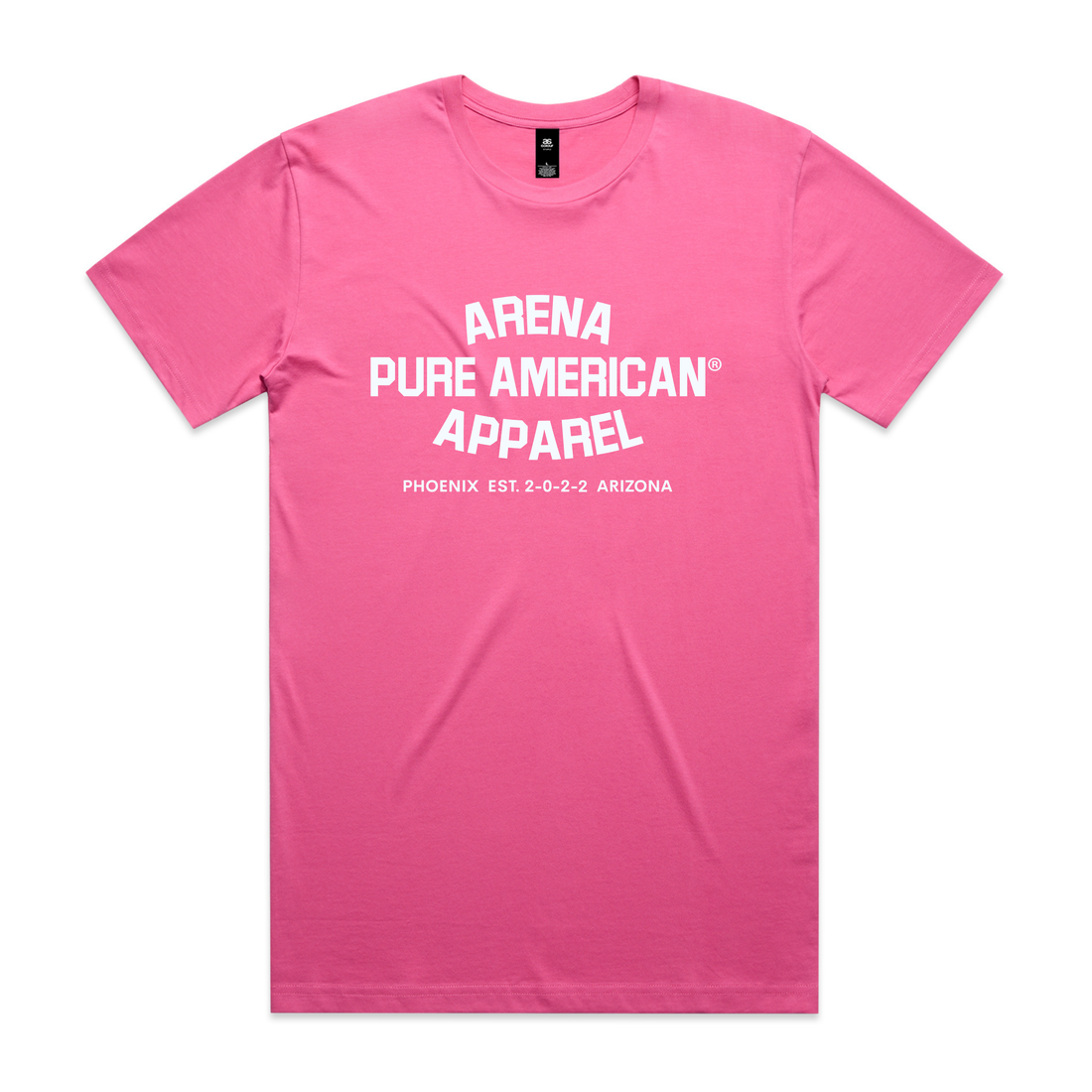 Charity Pink Pure American Staple Tee | Arena Apparel