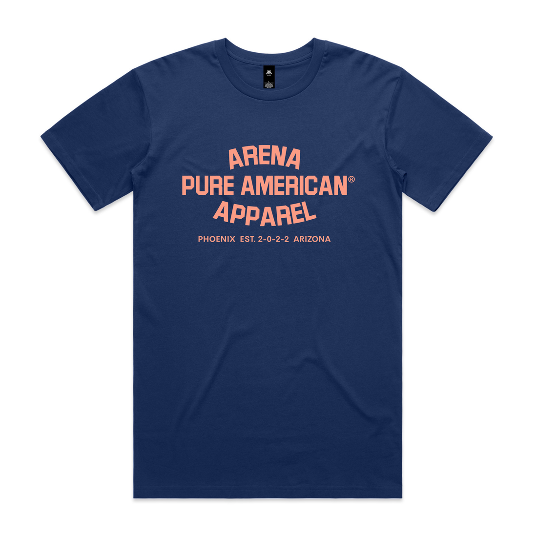 Cobalt Pure American Staple Tee | Arena Apparel