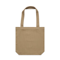 Carrie Tote | Arena Custom Blanks - Arena Prints - Front - Khaki - Tan