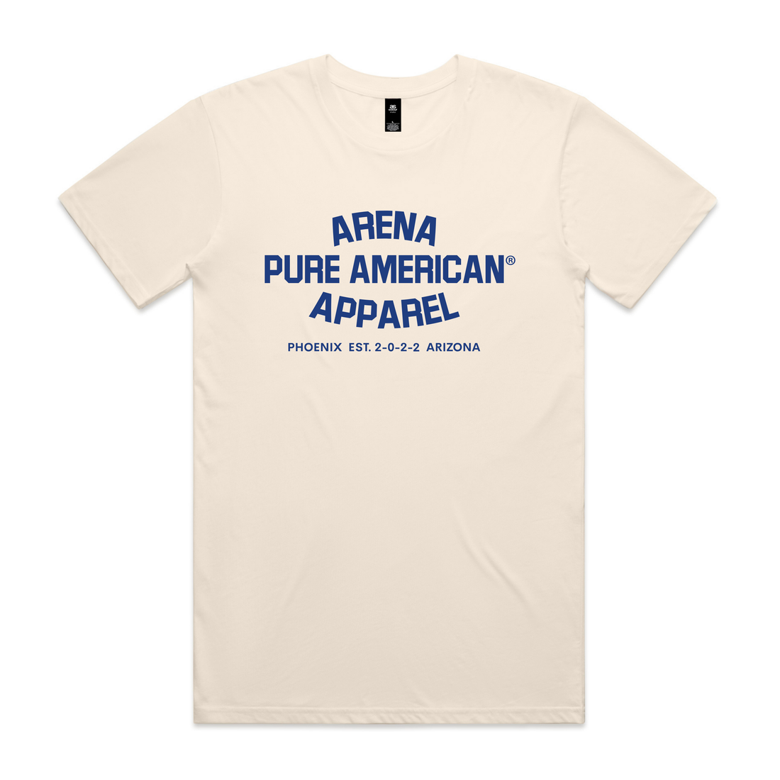 Ecru Pure American Staple Tee | Arena Apparel