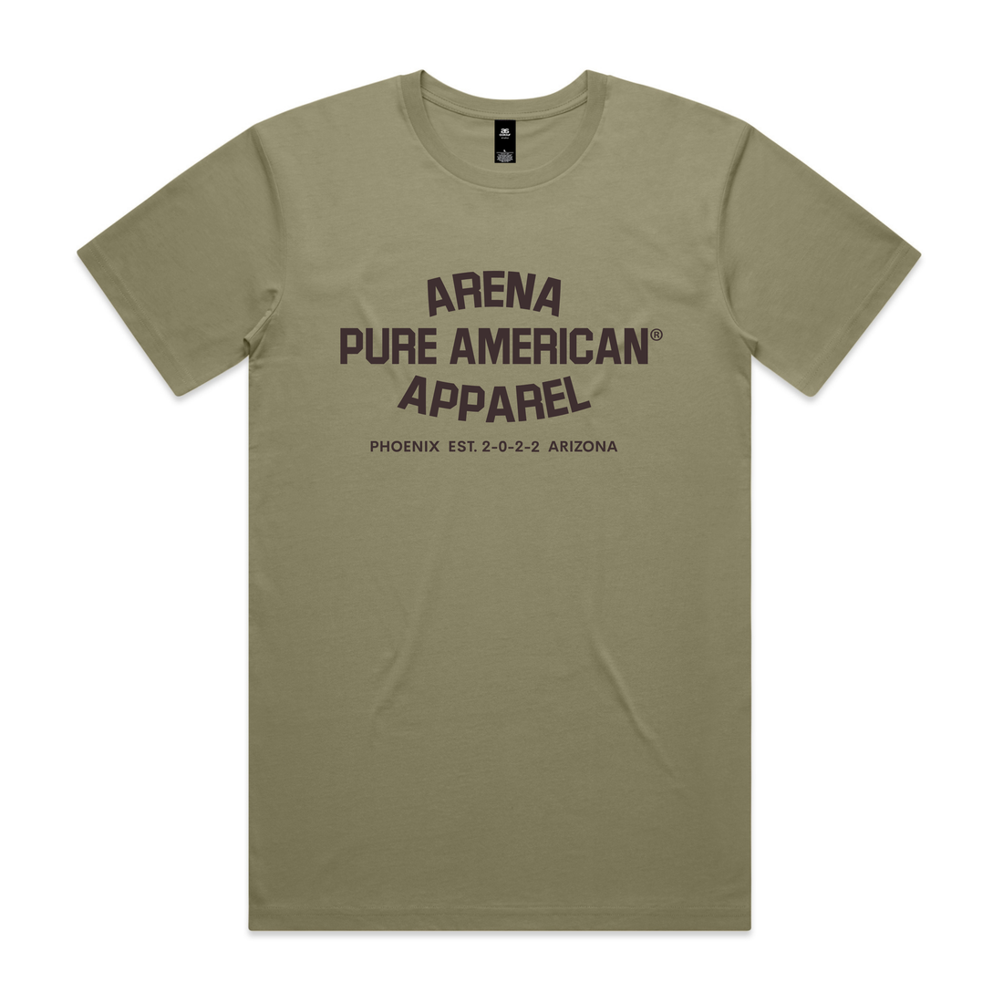 Eucalyptus Pure American Staple Tee | Arena Apparel