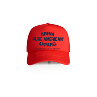 Fire Pure American Frame Foam Trucker Cap | Arena Apparel