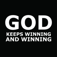 God Wins: T-shirt