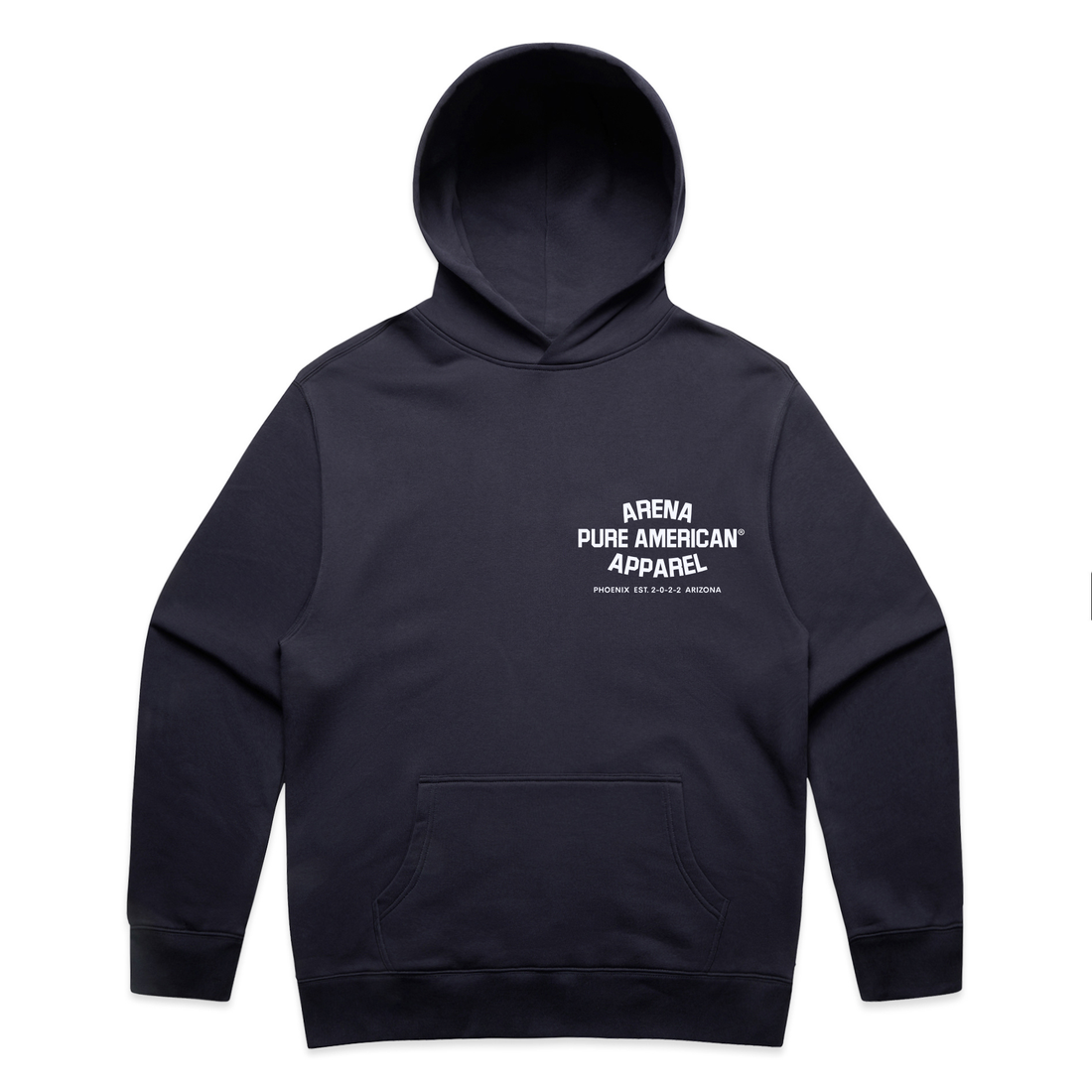 Ink Blue Pure American Relax Hood | Arena Apparel