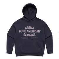 Ink Blue Pure American Wo's Relax Hood | Arena Apparel