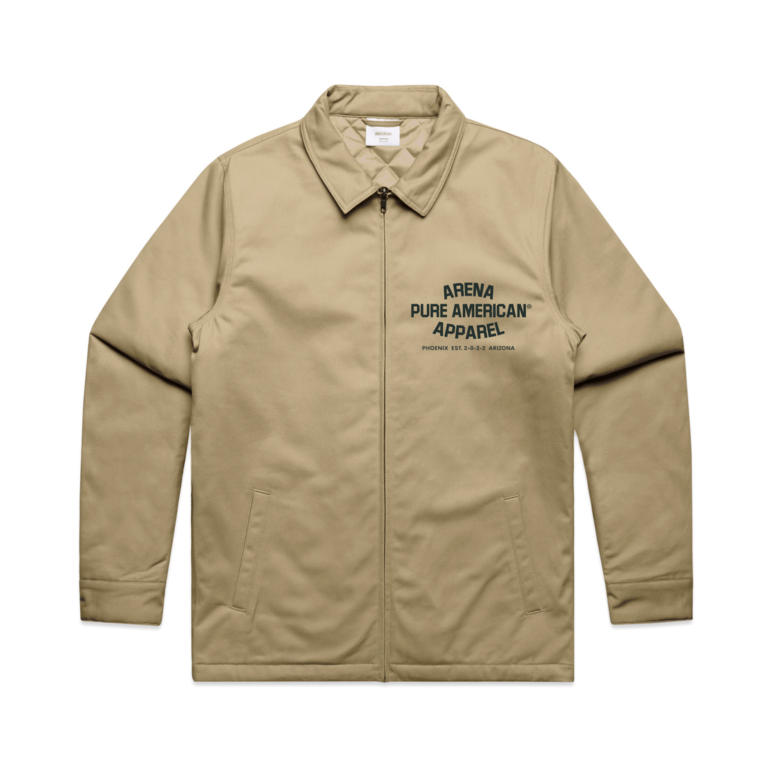 Khaki Pure American Service Jacket | Arena Apparel